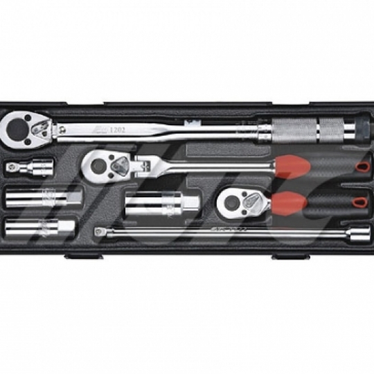 Cần xiết lực + bộ tuýt – gồm 8 chi tiết đầu xiết 3/8 inch JTC-K3082