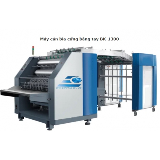MÁY CÁN BÌA CARTON BÁN TỰ ĐỘNG BK-1300