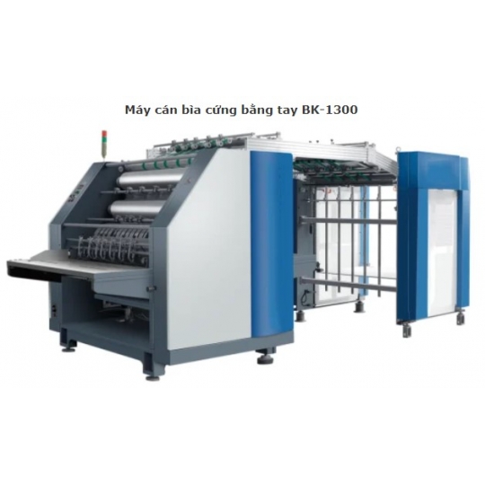 MÁY CÁN BÌA CARTON BÁN TỰ ĐỘNG BK-1300