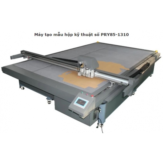MÁY CẮT MẪU BAO BÌ GIẤY SÓNG BÌA HỘP CỨNG  