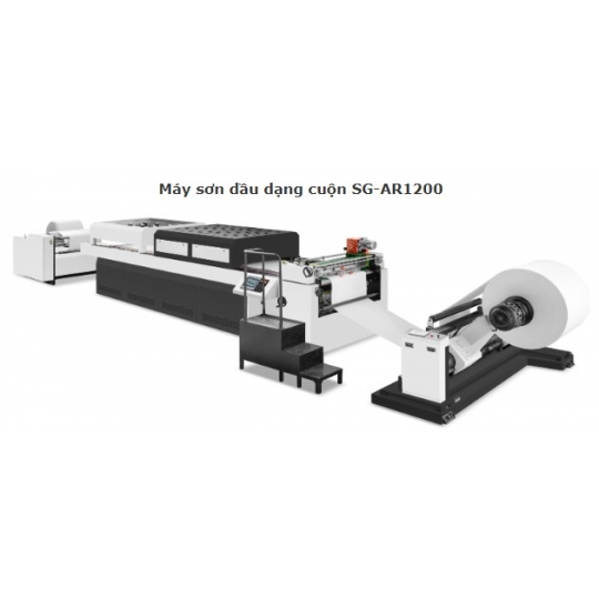 MÁY TRÁNG PHỦ LĂN SƠN UV DẠNG CUỘN GIẤY KRAFT