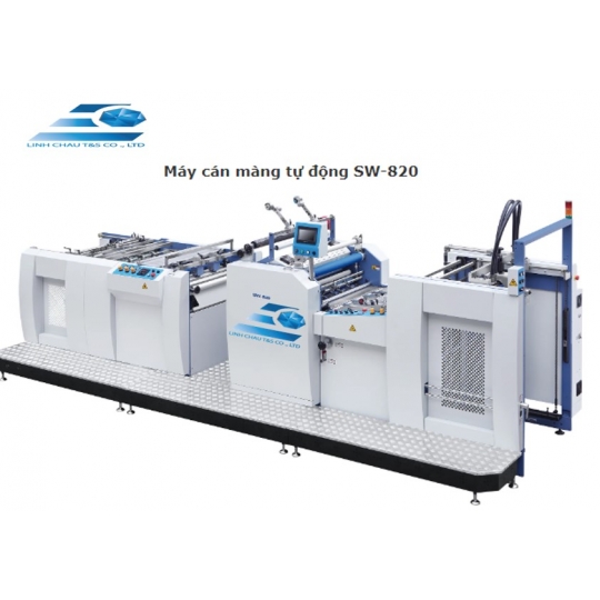 MÁY CÁN MÀNG NHIỆT BOPP TỰ ĐỘNG SW-820