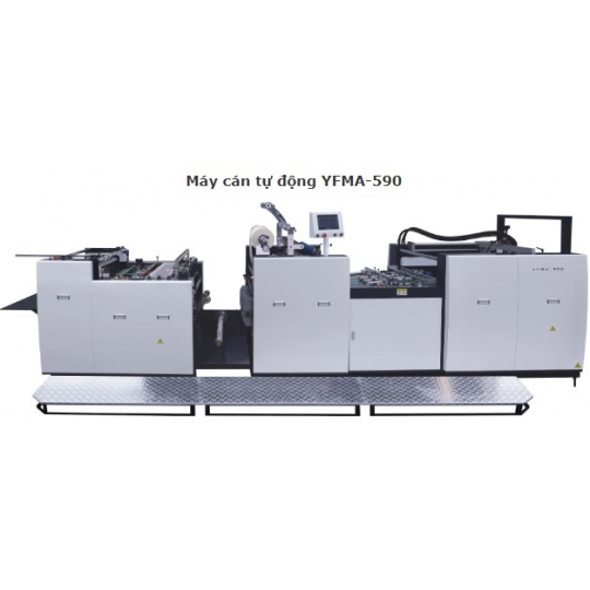 MÁY CÁN MÀNG NHIỆT OPP PET PVC TỰ ĐỘNG YFMA-590